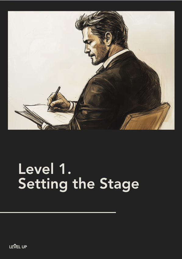 The Level Up Men's Journal -A Journal Every Man Should Open Before Life Passes Him By
